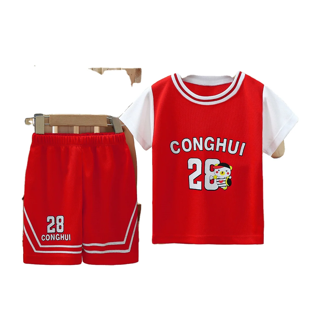 High Quality Unisex Kids Wear Chinese Style Ball Suit for Children Casual Polyester Cotton for Spring Summer Seasons Wholesale