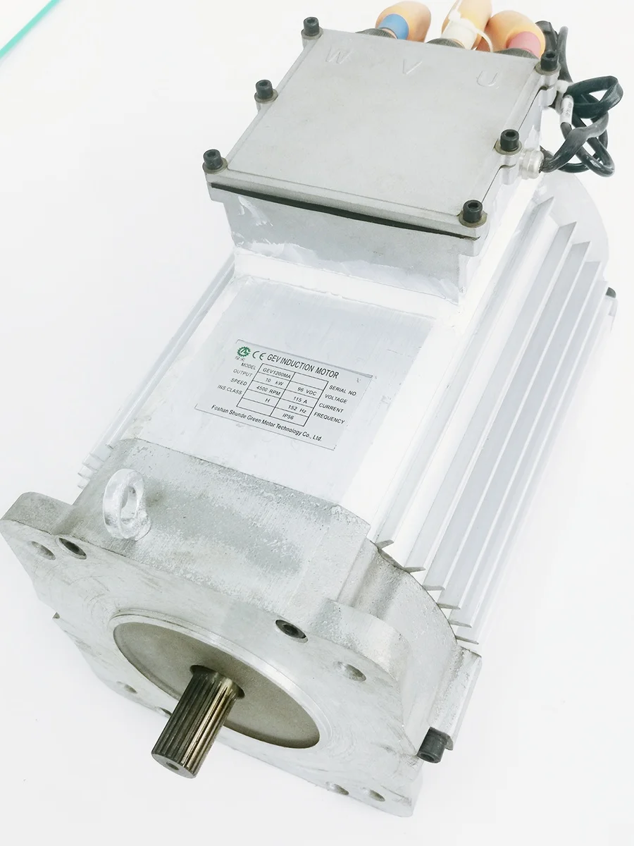 CE approved 96V 10kw Three Phase high torque ac Motor conversion kits