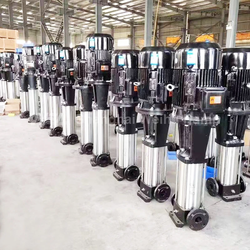 7.5 HP inline multistage Booster submersible dewatering pump Industrial Multi-Stage Vertical Centrifugal Pumps For Sale