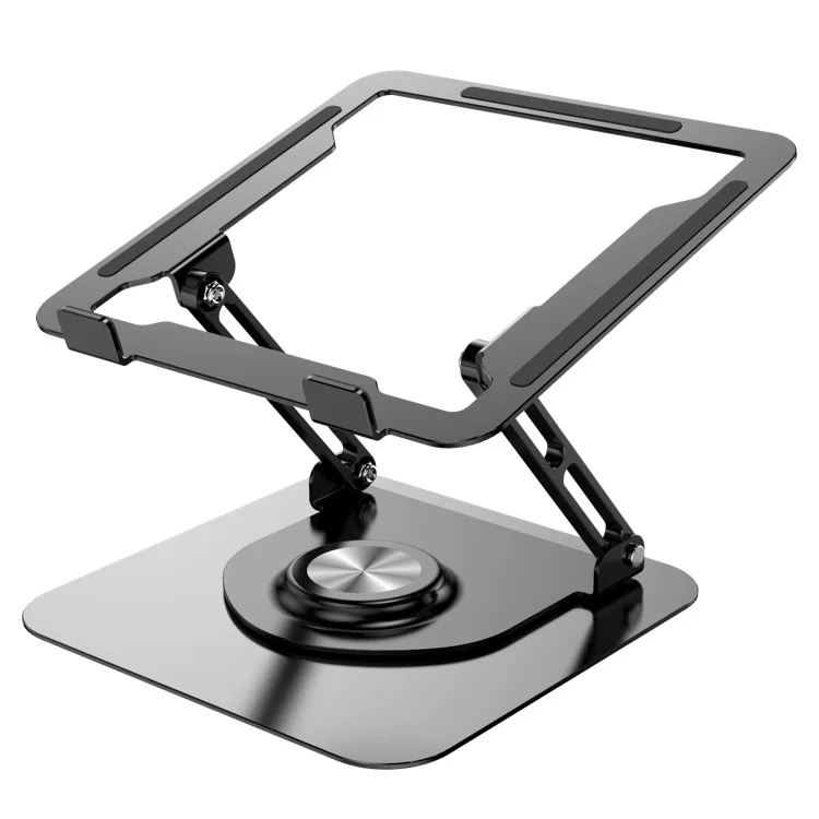Factory wholesale Aluminum alloy 360 Degree Rotating Height Flexible Adjustable foldable MacBook Notebook Laptop Stand
