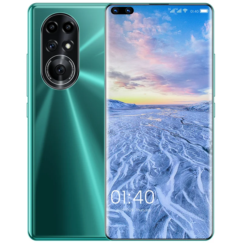 2022 Novo8 Pro Cellphone 7.3 Inch Big Screen RAM 16GB ROM 512GB 6800Mah Big Battery 5G Android Original Smart Mobile Phone