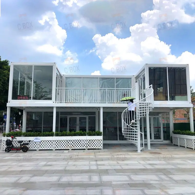 Cbox Customizable Modular Building Prefabricated Office Design Detachable Flat Pack Container House