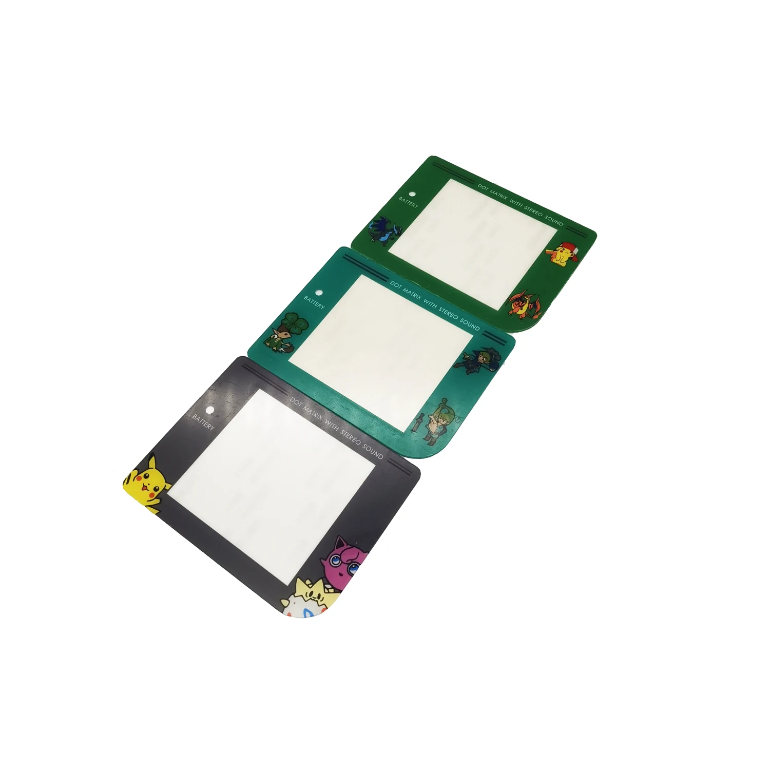 Colorful screen lens replacement for Game boy classic GB GBO DMG-01 System Lens Protector Plastic