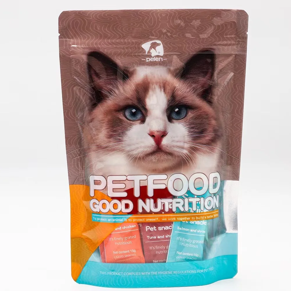 Влажные закуски для кошек еда домашних животных закуска котят влажные