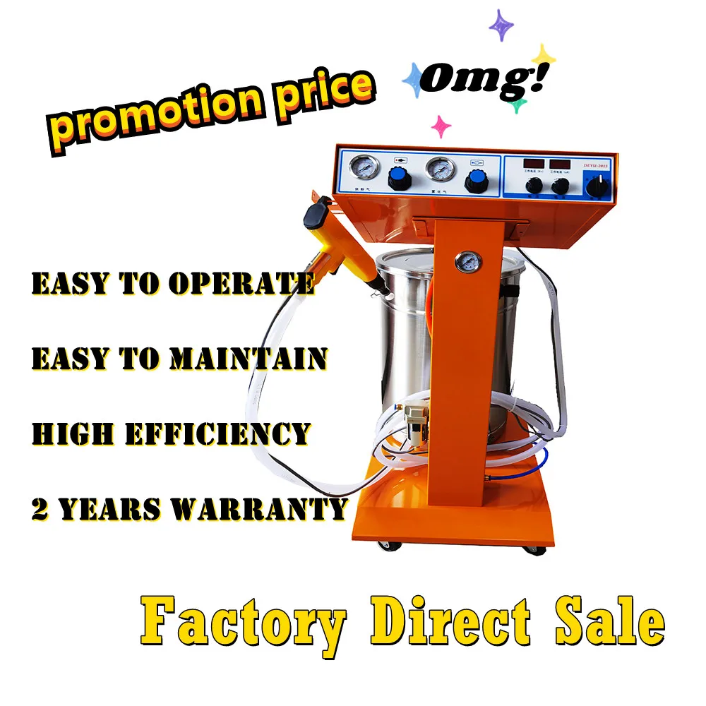 High Quality Electrostatic Powder Coating Powder Coating Machine Spraying Gun OURS800