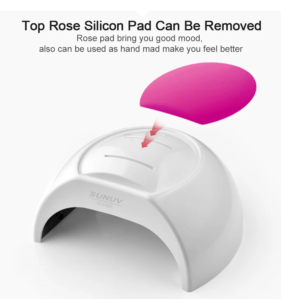 Professional SUNUV 48W uv light nail dryer gel led nail lamp for flash curing