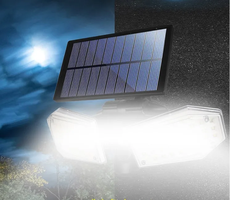78 LED Солнечный инфракрасный датчик движения заливающее освещение наружной стены сигнальные огни высокой яркости Индуктивные датчики уличные светильники