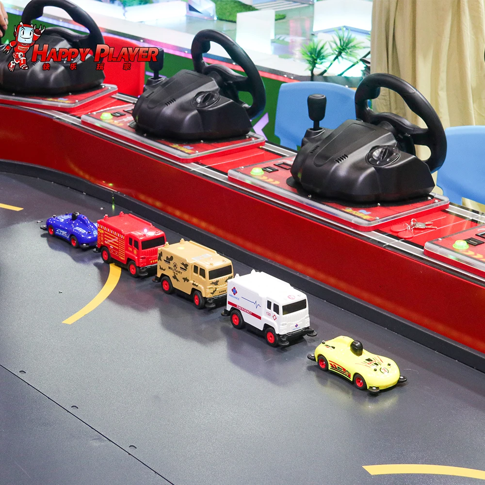 ULTRAMAN Plastic Racing Car Slot Toys Diy Rail Way Car Track With Teeterboard Toy Electric For Kids Boys Children