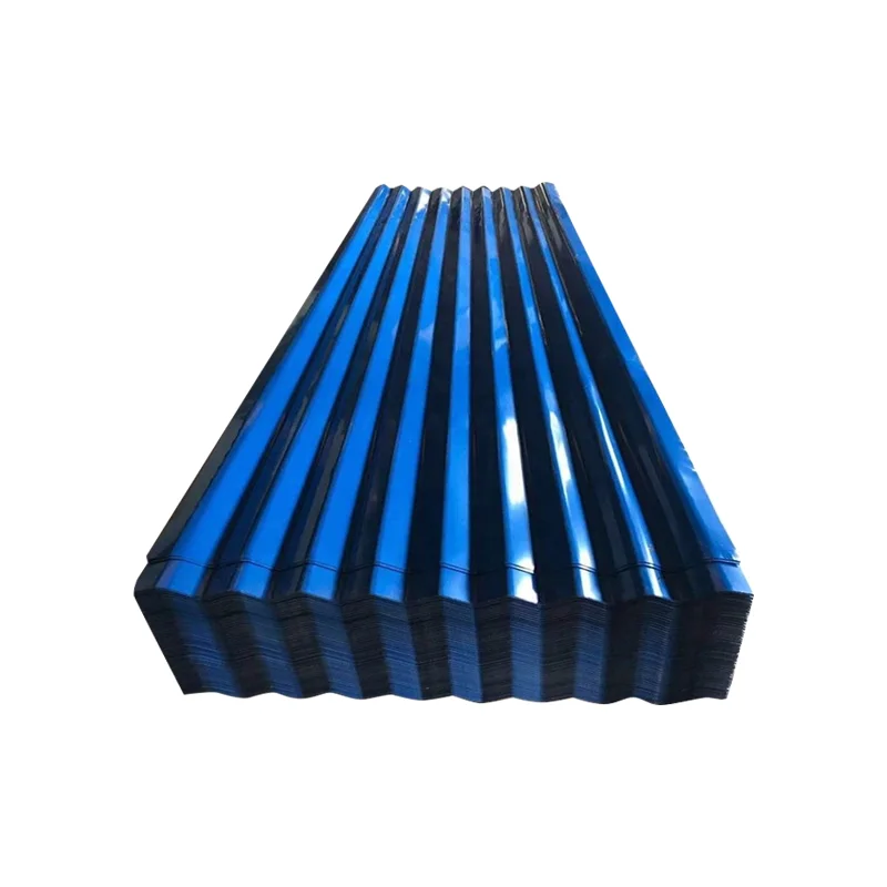 Low Price Galvanized colour coated corrugated steel roofing sheets metal tin roof tile prices