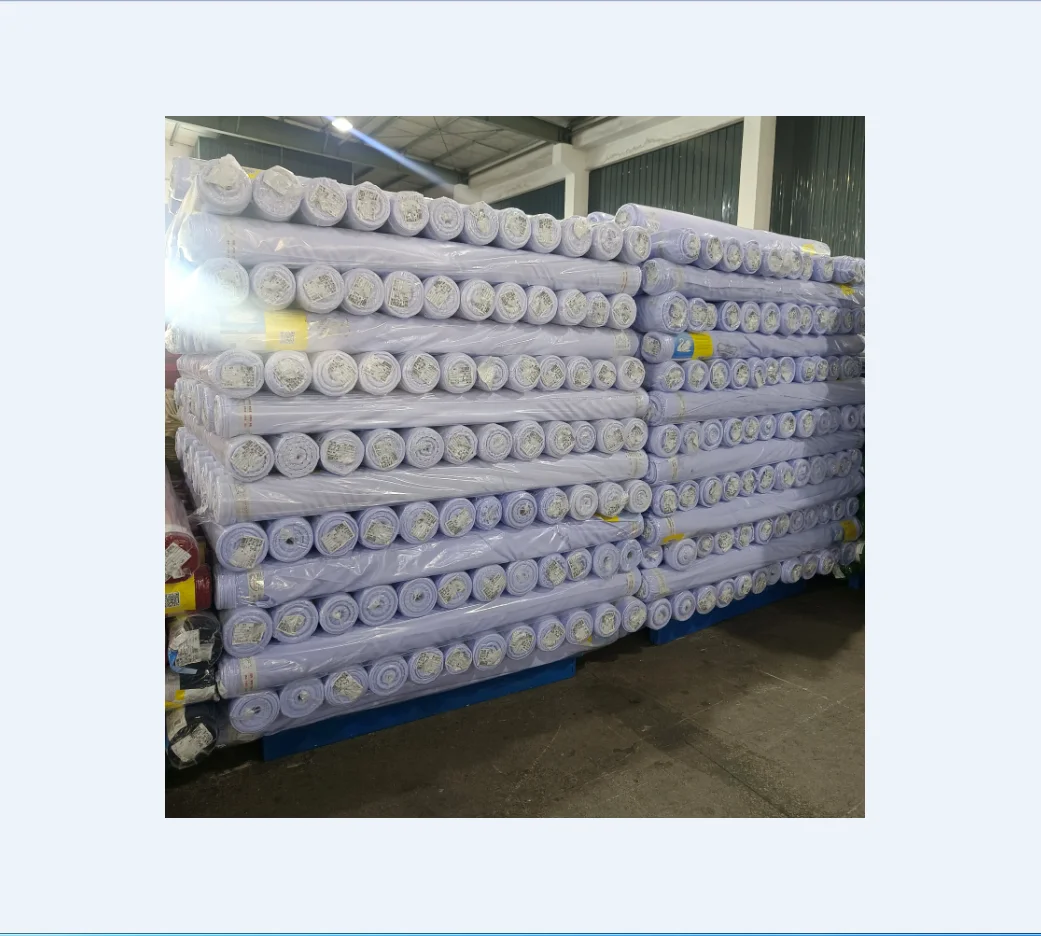 Fcctory low selling High quality woven twill style 100% polyester gabardine Garment Fabric