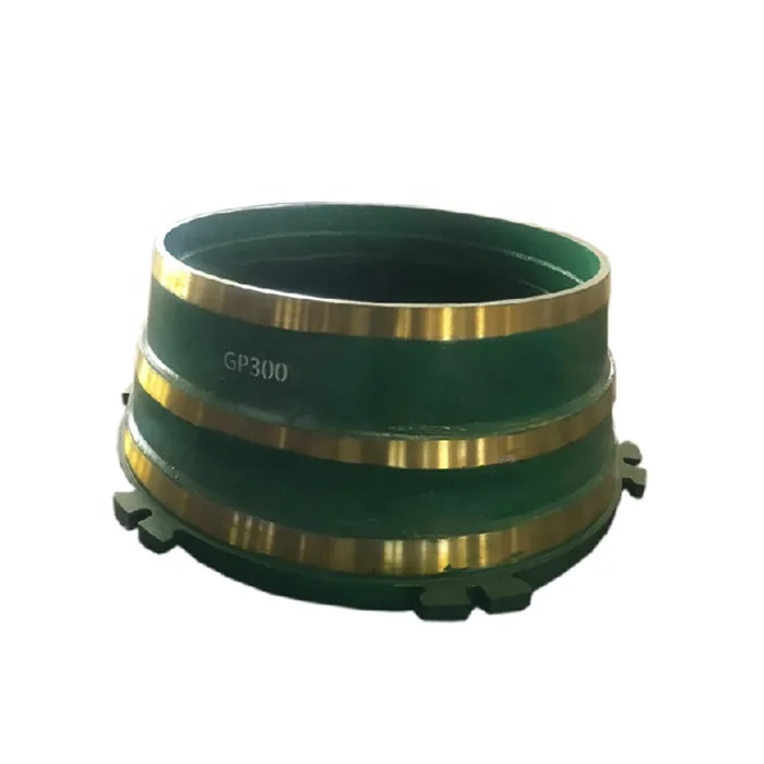 High Quality  Mn18Cr2 HP4  N55209252 N55309257 Cone Crusher Spare Parts Mantle  And Bowl Liner