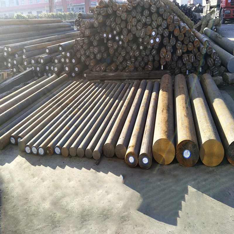Большой запас пружинной стали кованая круглая 60CrMnBA SUP11A 51B60