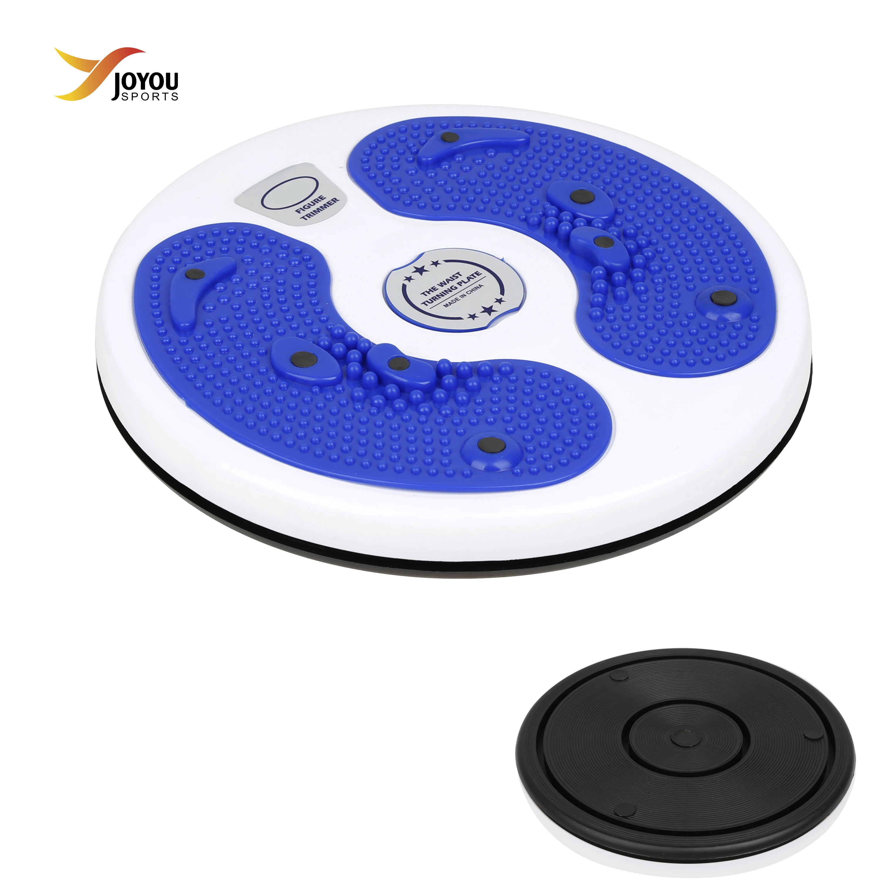Round Plate Sports Waist Twisting Exerciser Balance Board Foot Massage Gym Trimmer Fitness Board