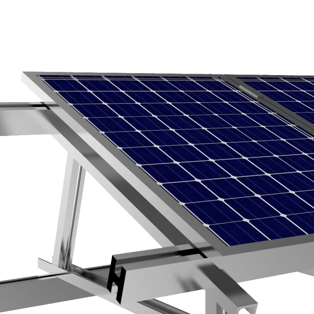 Haihong made Solar  Roof Mounting Systems Solar Mounting System Flat Roof Solar Panel Bracket