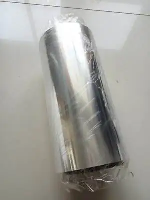 9 Micron 100 M Aluminum Foil Roll food wrapping With Color Box Alu Tin Paper Coil