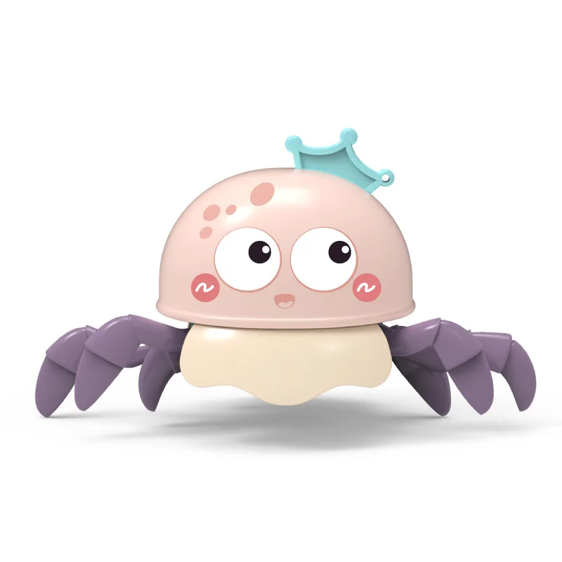 Kids Electronic Walking Jellyfish Toy Lights Dancing Child Toys Bath Crawling Robot Interactive Jellyfish Toy With Musical