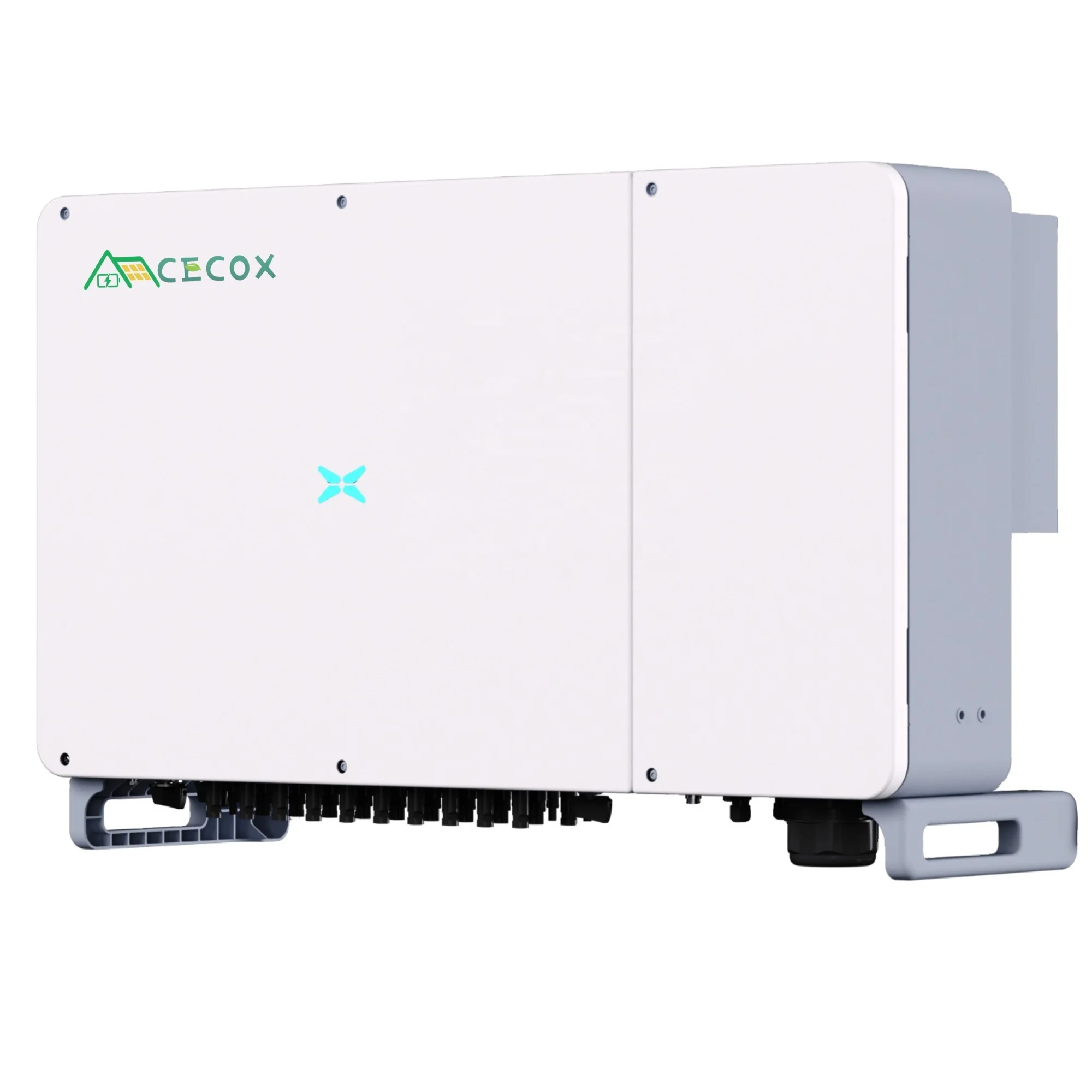 CECOX adaptable and  high frequency solar Hybrid Solar Inverter 220V 54KW Off Grid DC/AC Solar Pv Inverters