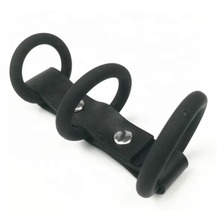 Silicone Rubber Cock Rings Penis Rings for Men Ejacaution Delays 3 ring Gates of Hell Sex Toy