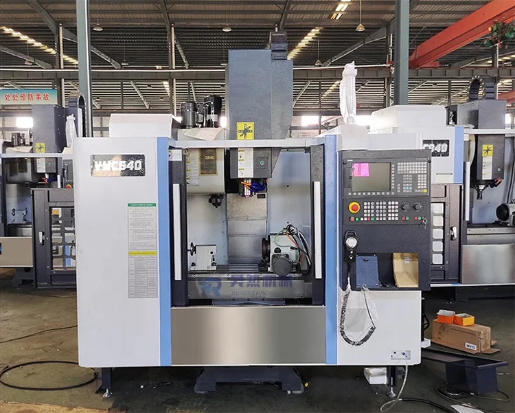 Vertical Metal Small Milling Machine CNC Vmc 640 Mini Machining Center