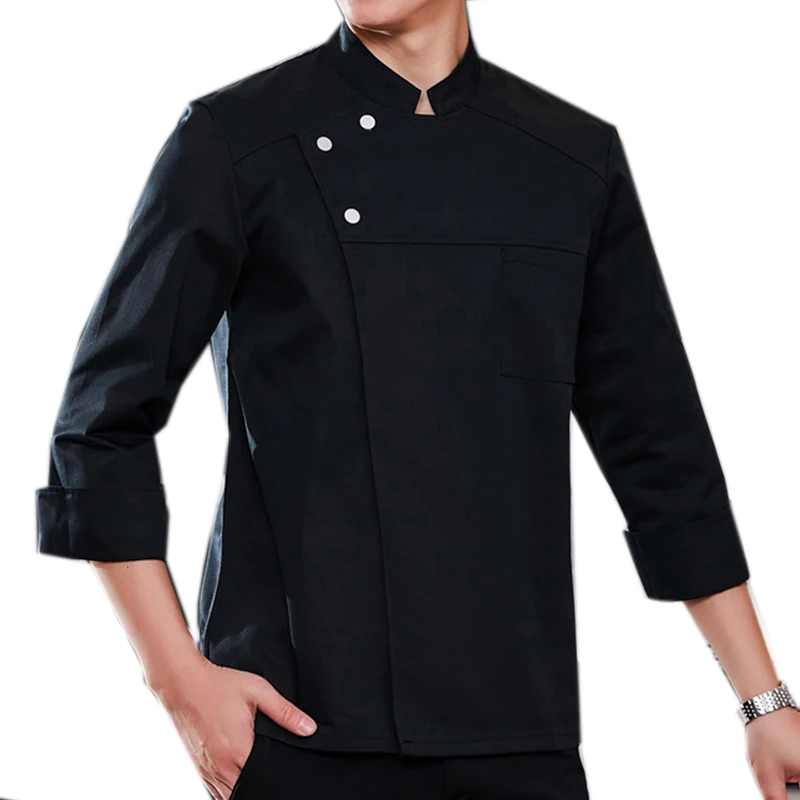 
OEM Customized Hotel restaurant Chef Jacket Coat Factory Supply Kitchen Chef Uniforms 