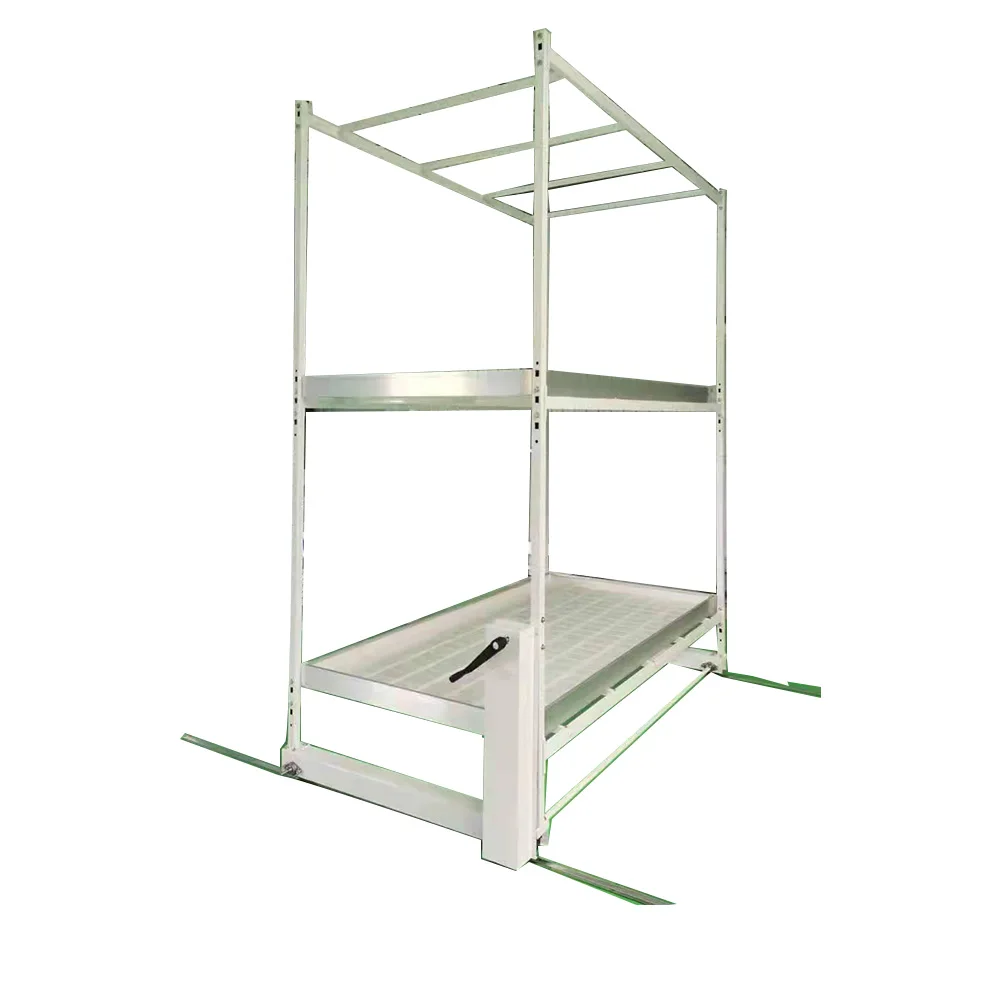 The double-layer tidal seedbed used in greenhouse is used for seedling cultivation