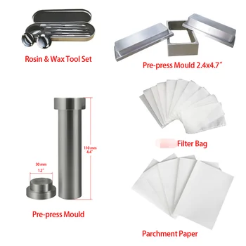 Press Daul Heating Plates 4 x 7 Filter Bag Wax Tool