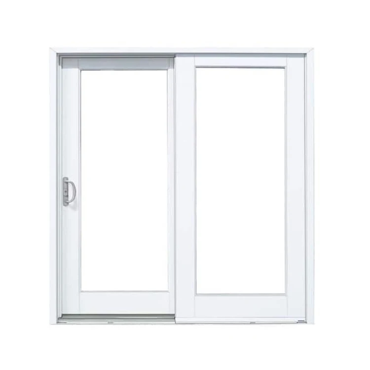 Water Proof Frameless Aluminum Sliding Glass Door with Mosquito Net