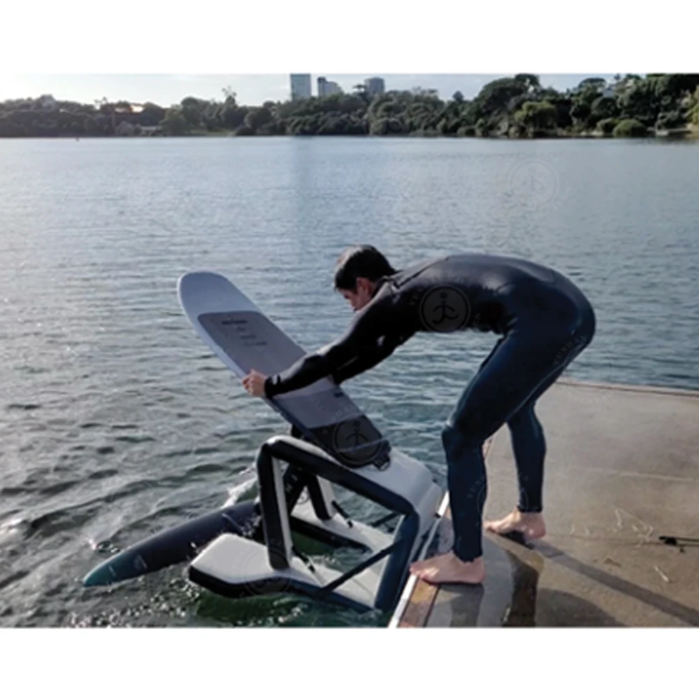 Inflatable Platform Dock starter Hydro Foil Inflatable Launch Pad for Smooth Takeoff