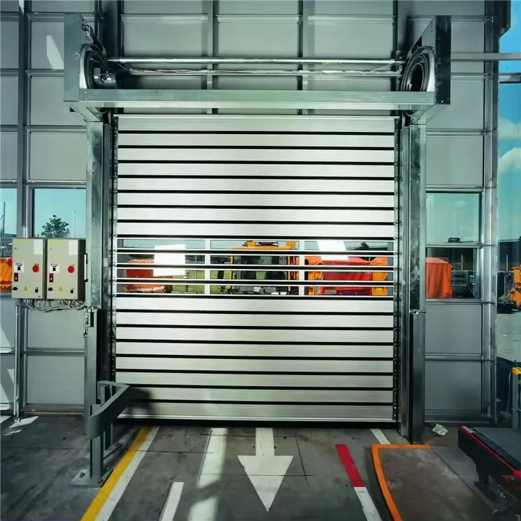 Hot Sale Fire Rated Rolling Door Steel Shutter Anti Fire Steel Industrial Warehouse Rolling Doors Fireproof Roller Door