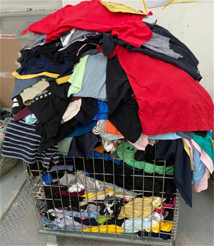 High Quality Summer Mixed Used Clothes Second Hand Clothing Clean 95% Wholesale