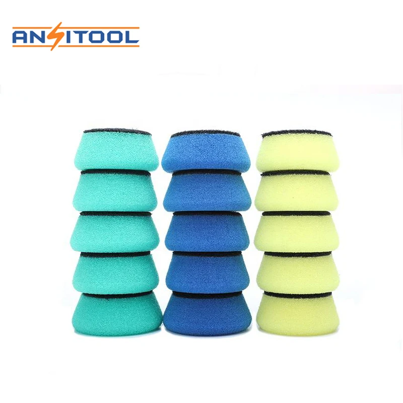 Mini  Polishing Pads Kit Sponge Waxing Buffing Foam Polish Pad Set for Car Sanding, Polishing, Waxing, Sealing Glaze