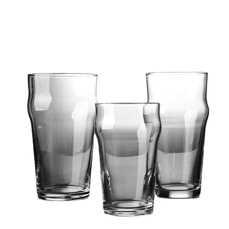 Beer Glasses Wholesale Hot Sale Custom Logo Clear Beer Can Glass Pilsner Drinking Glass Pint Glass Wine CLASSIC Party Beer Mugs