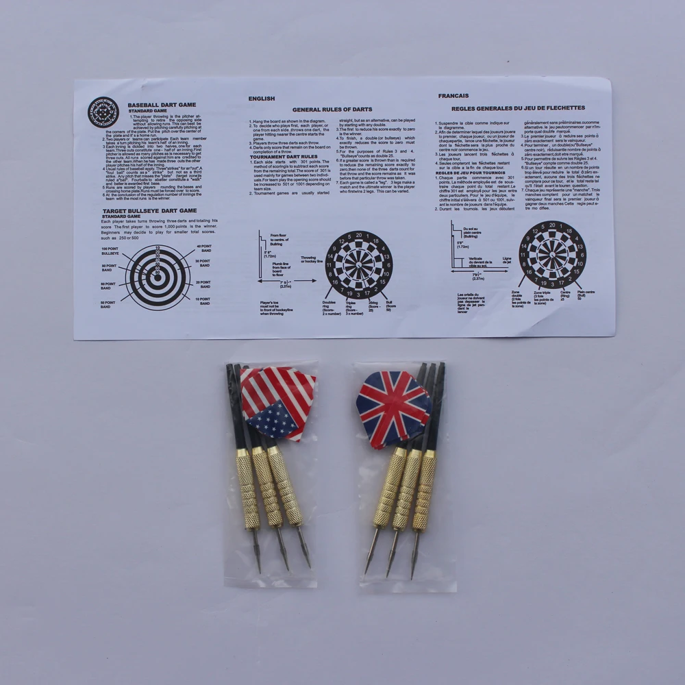 Hot Selling Durable Fall Proof Indoor Entertainment Toys Training Professional Dart Set