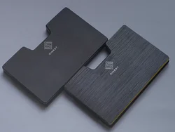 2021 Aluminium Alloy Stainless Steel Money Clip Wallet Blocking Metal Wallet Credit Card Holder RFID Anti-chief Men Wallet