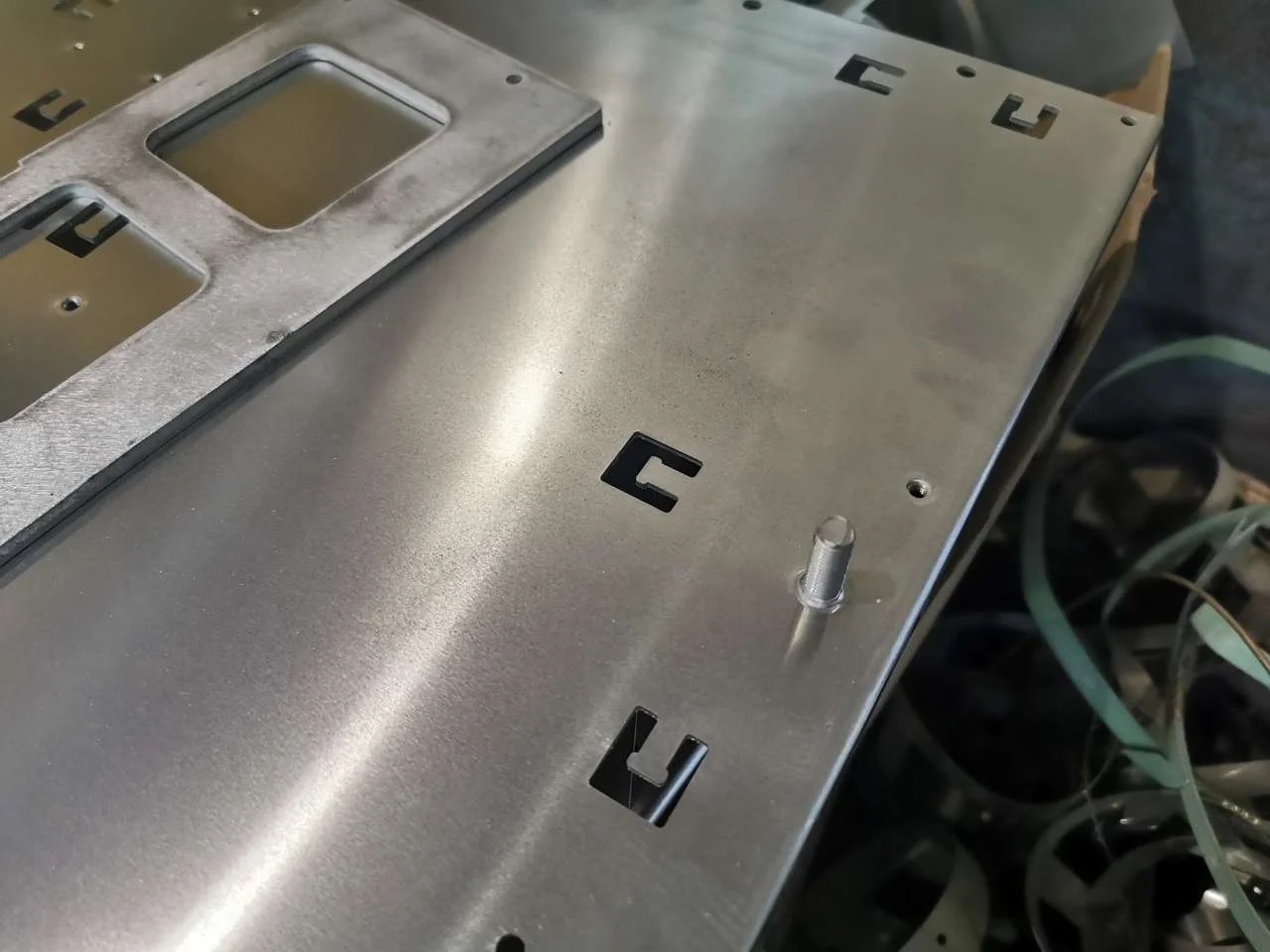 aluminum welding stainless steel bending stamping parts powder coating sheet metal fabrication