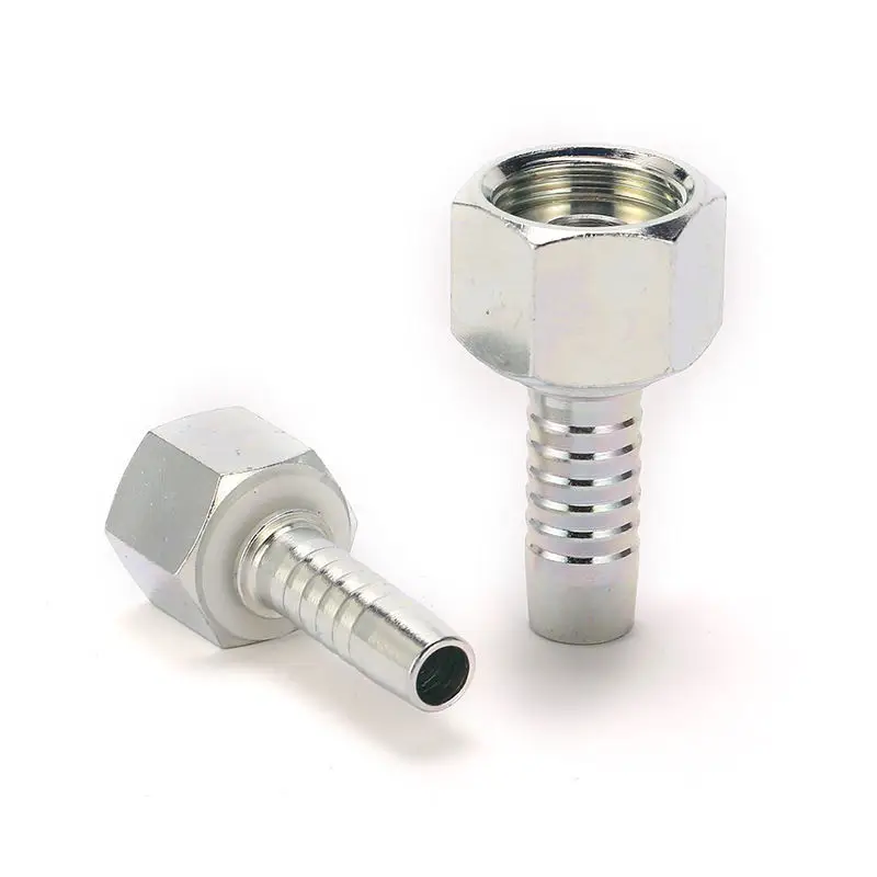 hydraulic hose fittings with high quality include Metrice /BSP /JIC hydraulic hose fittings are used for to connection