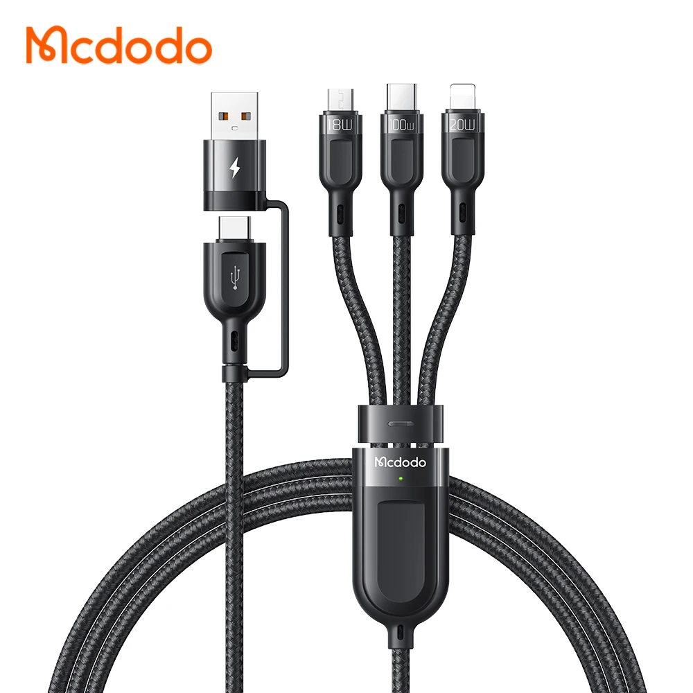 2 in 4 3 in 1 100W fast charging cable 1.2m PD SCP VOOC QC Fast Charger Power Cable For Vivo Xiaomi Iphone Ipad Macbook Mate