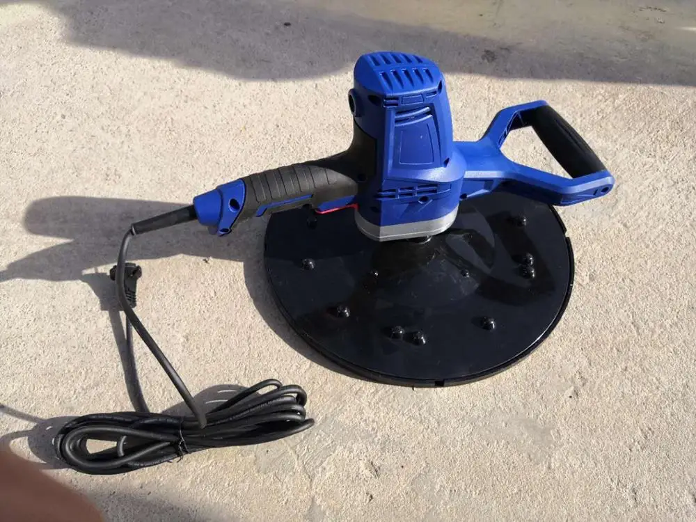 Электрическая портативная полировальная машина для цементного раствора, Заводская поставка, портативная шлифовальная машина для настенного цементного раствора