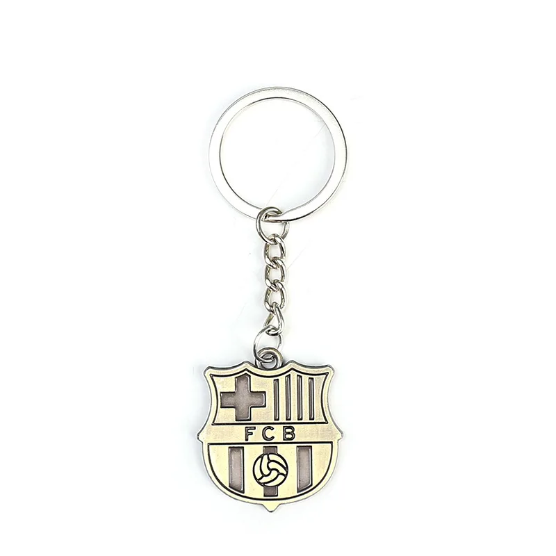 Classic National Football Team Logo Zinc Alloy Carabiner Keychain Soccer Emblem Metal Badge Pendant Keyring New Football
