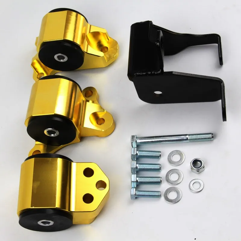  MMC 3 болта двигателя замены мотор монтажный комплект для 96-00 Civic EK B16 B18 B20 B