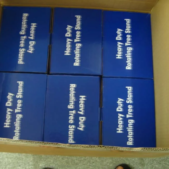 Soporte De Arbol De Navidad Giratorio De 360 Grados,220-250V