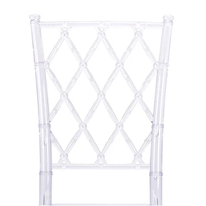 Wedding Chair Flash Elegance Stacking Chair Acrylic Crystal Chairs Stackable Transparent Elegant Party