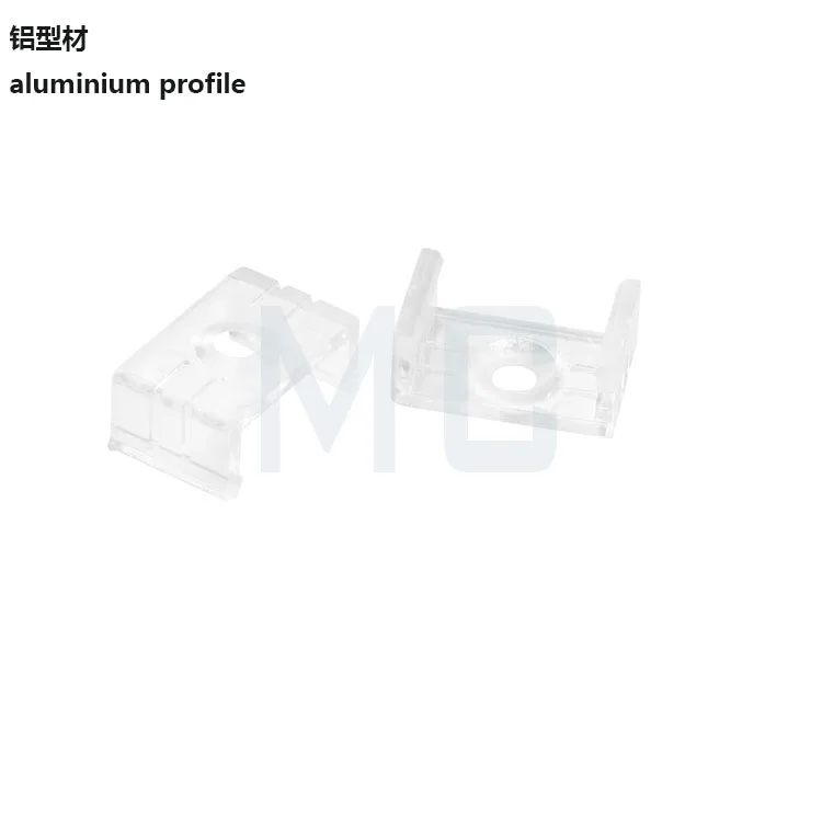 led alu light aluminum white/black powder coating for profile housing ,aluminium profile with led strip