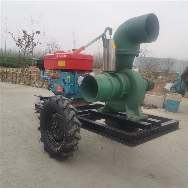 High Pressure Agricultural Irrigation Diesel Engine Water Pump Diesel 8-inch water pump unit