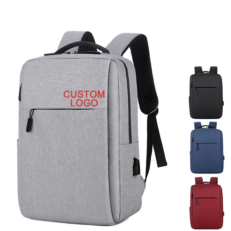 Promotional Gift Set Multi-function Office Activities Waterproof Zipper Laptop Casual Sports Promotional Backpacks