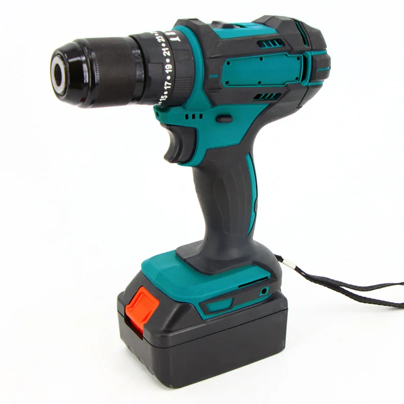 Brushless Lithium Battery Power tool Taladros inalambrico Percutor Hammer Screwdriver electric 24V li-ion cordless 13mm Drill