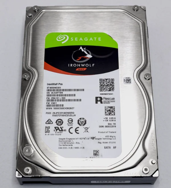 For original wholesale price Seagate iron wolf pro ST4000NE001 4TB SATA 6G 3.5 inch 7.2K HDD hard disk drive for NAS server