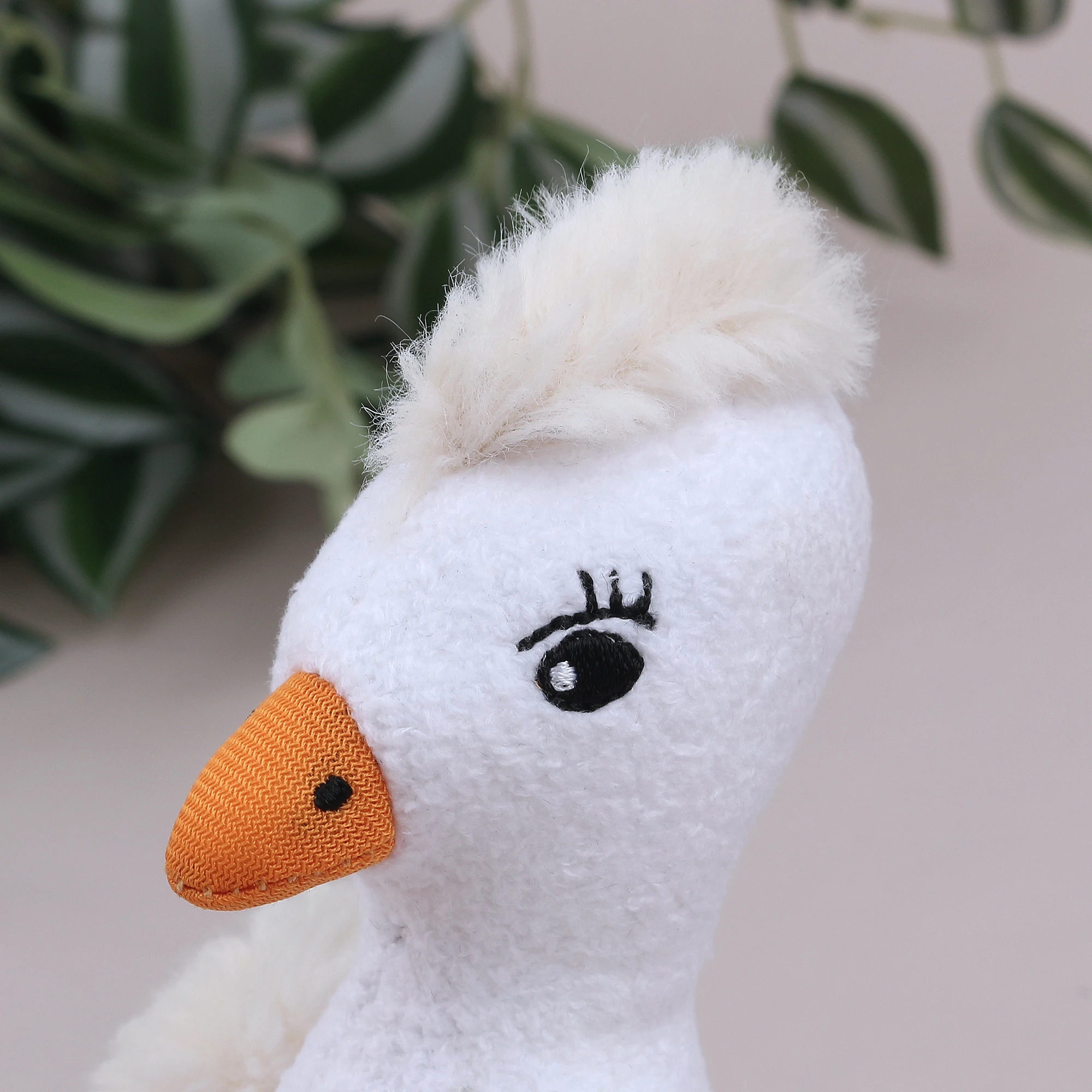 Jolly Handmade Crochet Amigurumi Bear Doll Baby Soft Duck Animal Toy For Kids