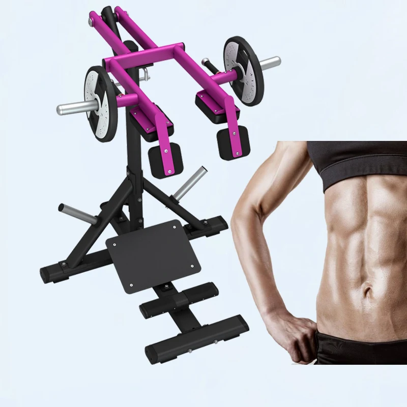 Best Squat Machine Commercial Gym Free Weight Logo Customized Accept Standing Calf Fitness Machine Pendulum Squat Machine