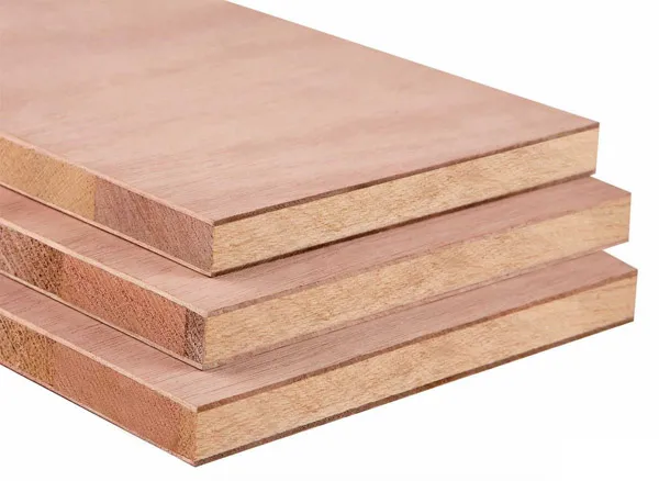 19m 1220x2440 Melamine Okoume Pine Block Board Timber Boards Use for Furniture